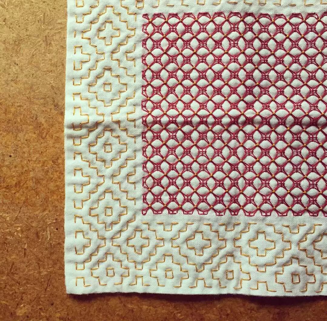 刺子绣入门教程,刺子绣教程视频