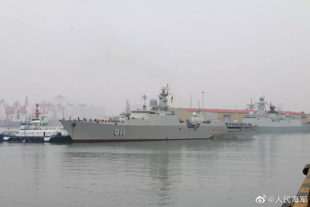 各国舰艇齐聚青岛，阅舰式上各展雄风！