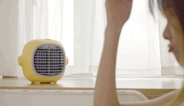 夏季小风扇静音喷雾,消暑降温小风扇