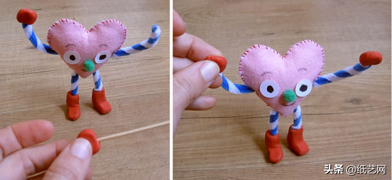 扭扭棒diy小物件表白,手工diy简单小饰品表白