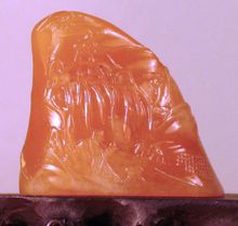 田黄石老料石头,田黄石物件图片