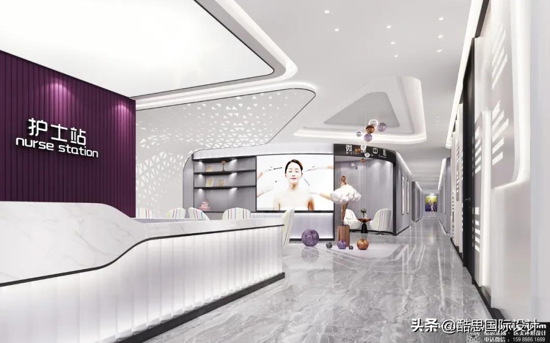 极简轻奢风医疗美容,轻奢医疗美容设计