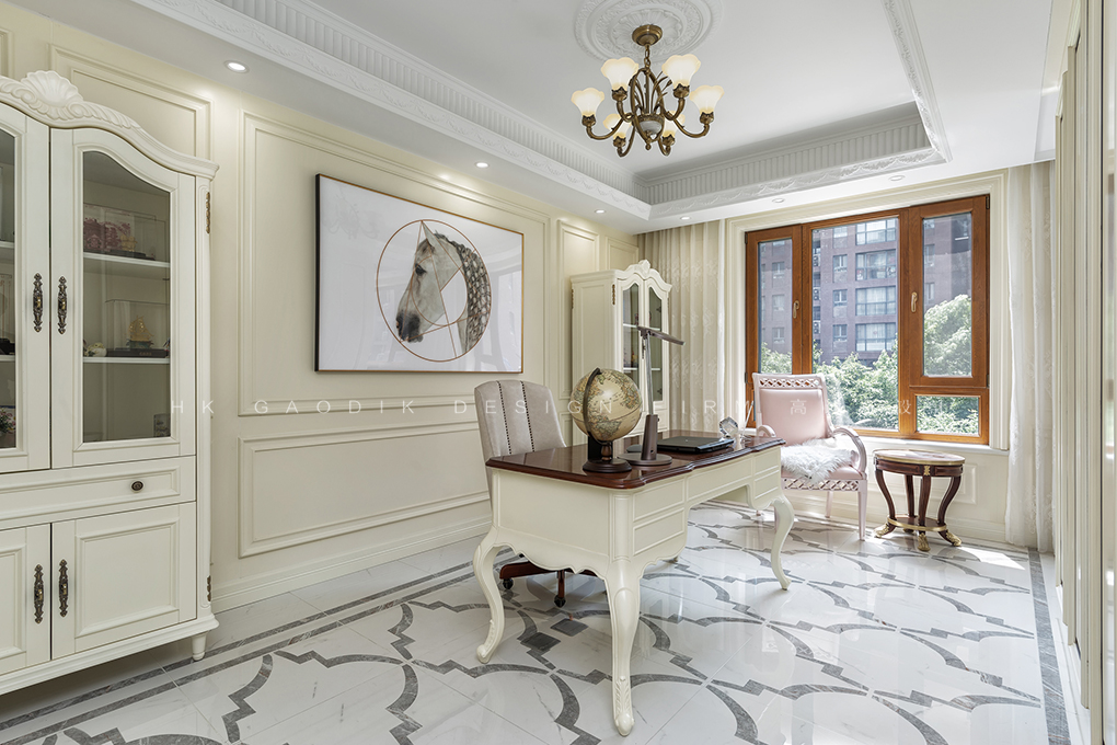 高迪愙实景|护墙板+石膏线,没有软装也超美!