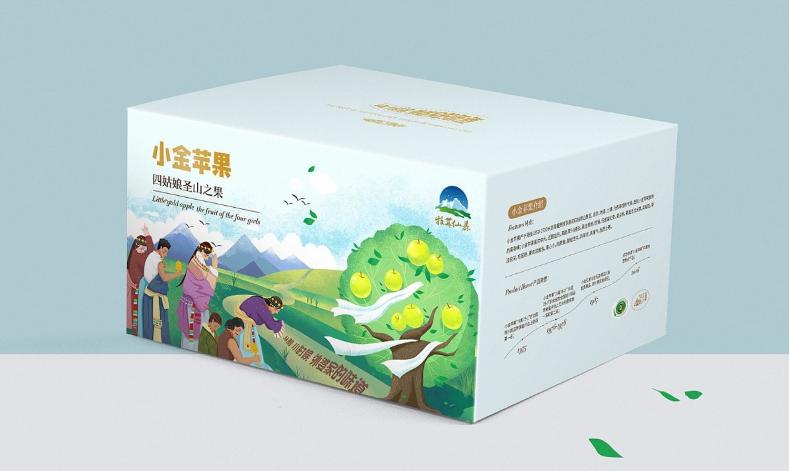 水果包装礼盒设计创意,水果礼盒包装设计分享