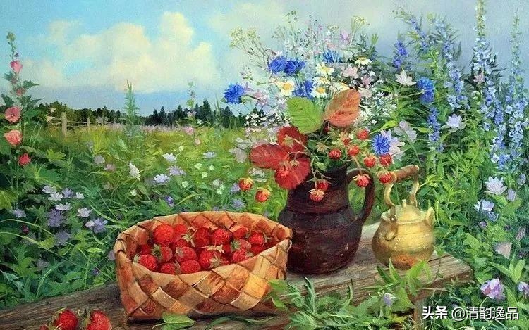 俄罗斯画家经典油画风景作品欣赏,俄罗斯艺术家尤金油画