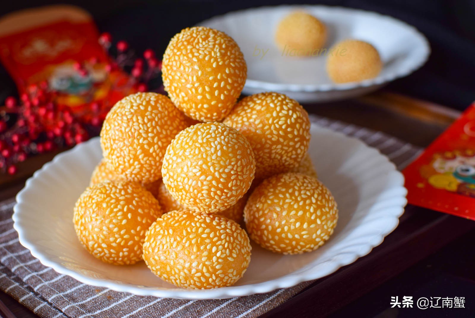 过年炸麻团，注意这3点，表皮不开裂出锅不变软，焦焦脆脆特好吃