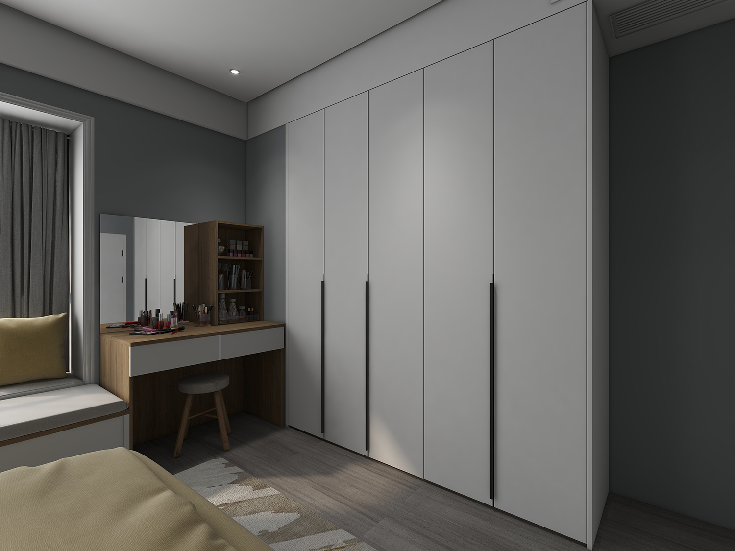 白色衣柜时间长发黄吗,衣柜选白色时间长了会不会变黄