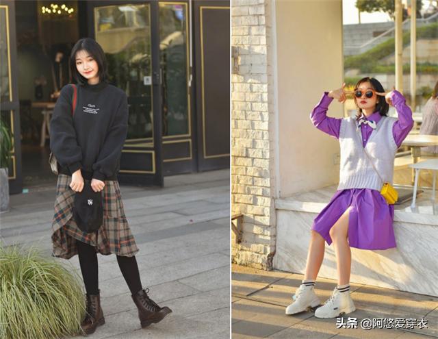 马丁靴相似,马丁靴搭配什么样的裤子比较好看