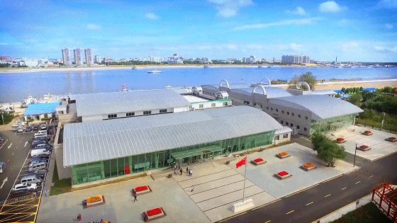 中俄双子城地图位置,中俄边境双子城黑河市