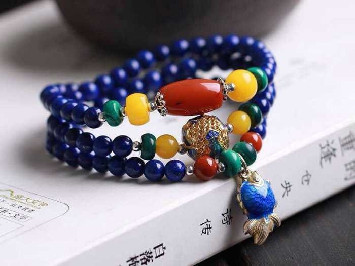 青金石最简单辨别真假方法,青金石鉴定真假最简单的方法