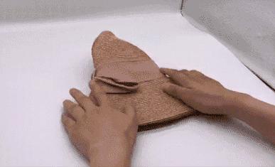 新型女士帽,户外防晒女帽折叠