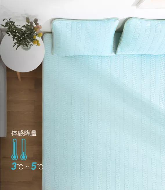 凉而不冰的冰丝乳胶凉席,乳胶凉席冰丝凉席藤席哪种比较好