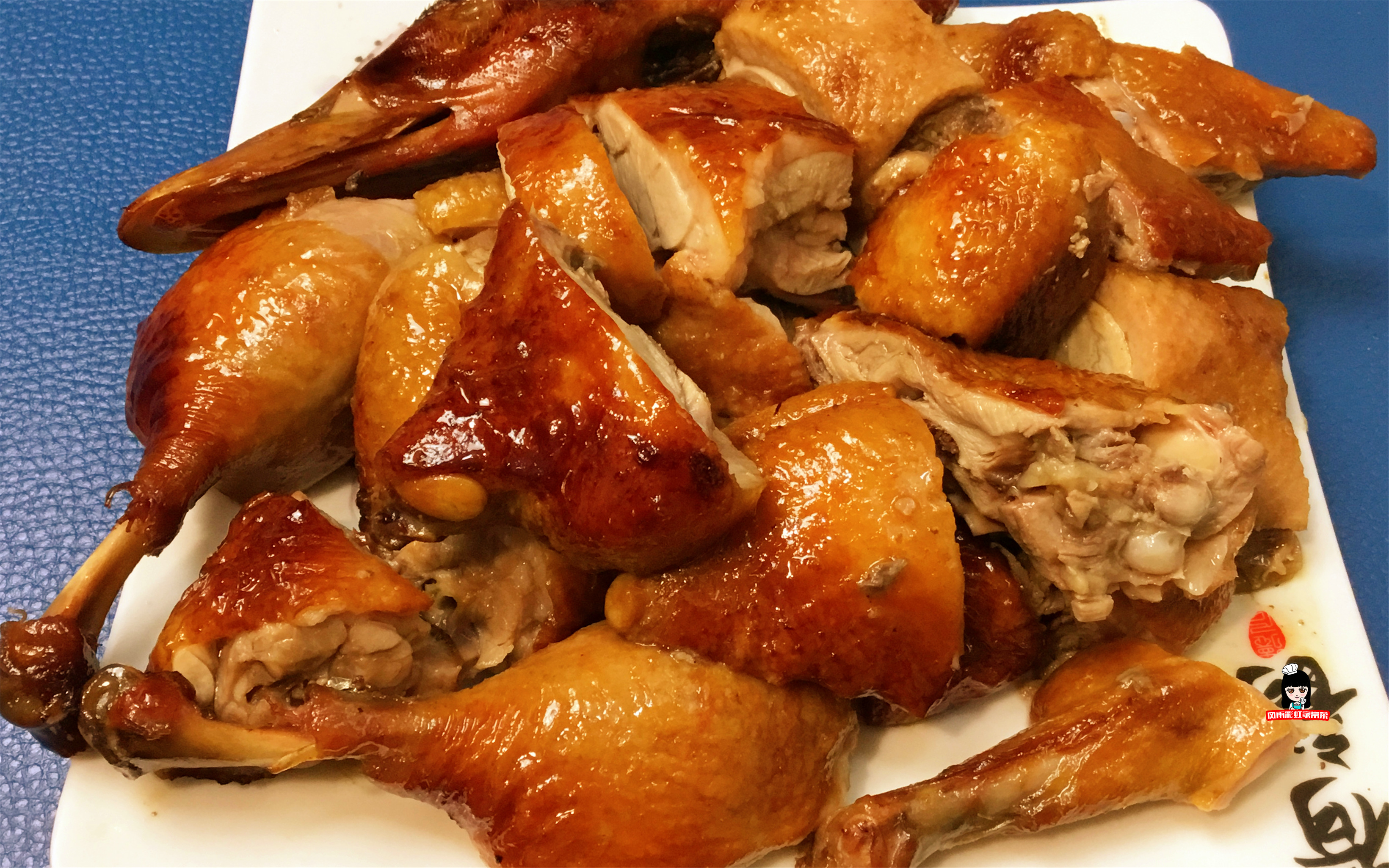 教你学正宗烤鸭,烤鸭怎么烤出来皮不干不柴呢