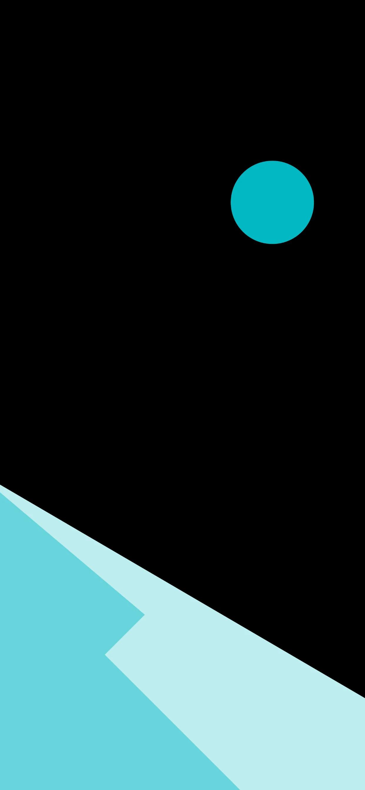 黑白圆形壁纸高清大图,创意炫彩手机壁纸