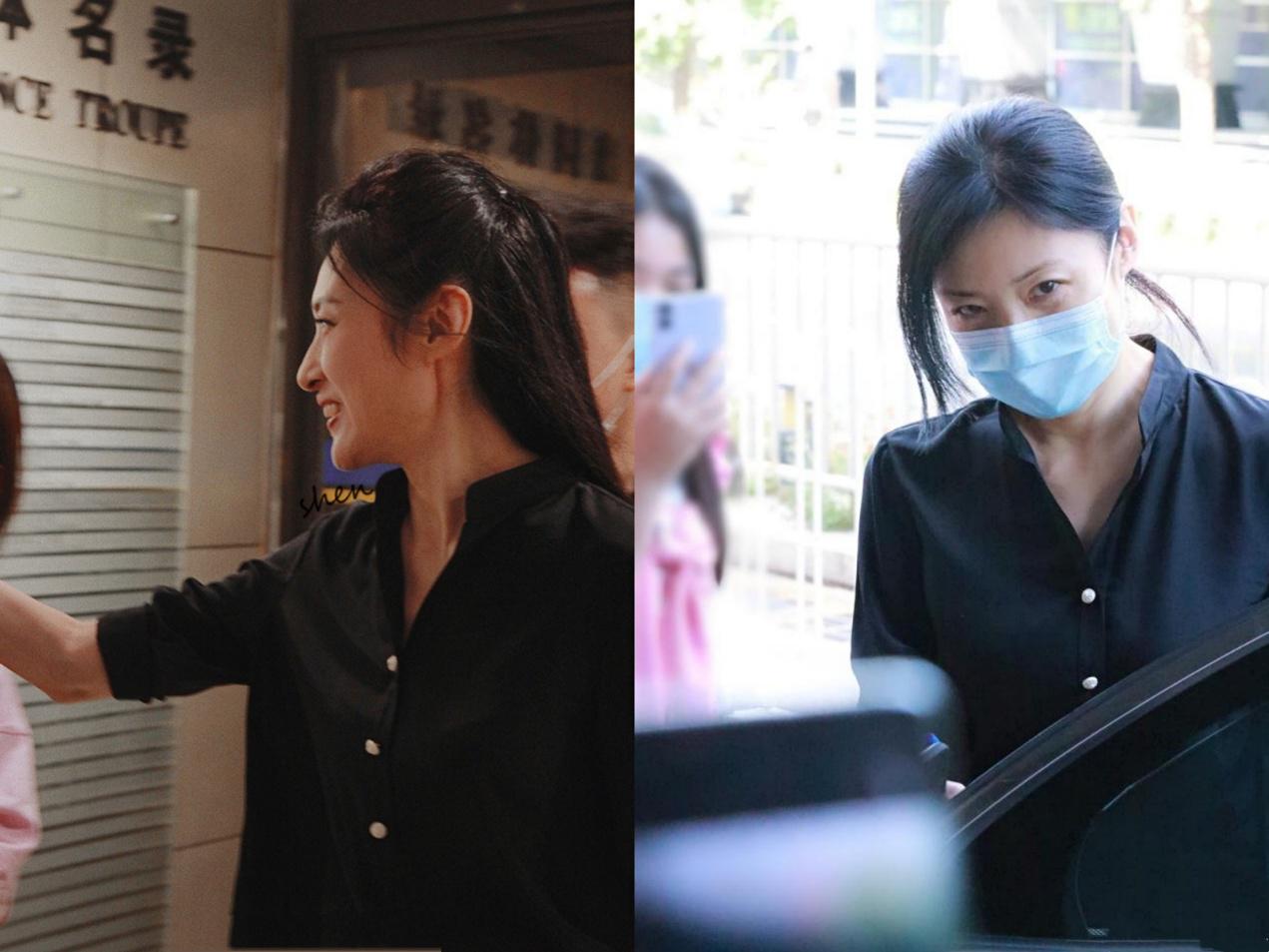 周涛知性穿搭,周涛西服穿搭