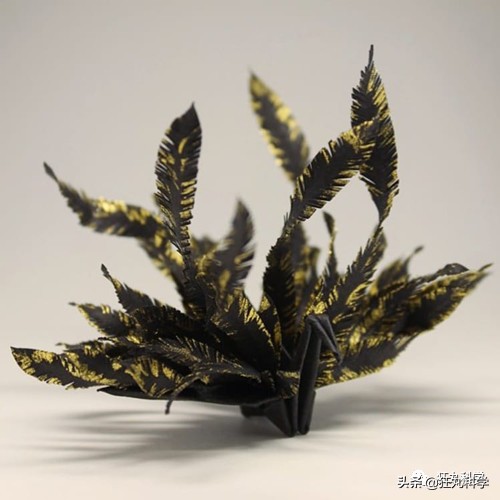 10种纸鹤折法,一天折50个千纸鹤