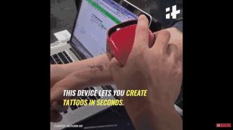 怎样3秒纹身,纹身秒洗