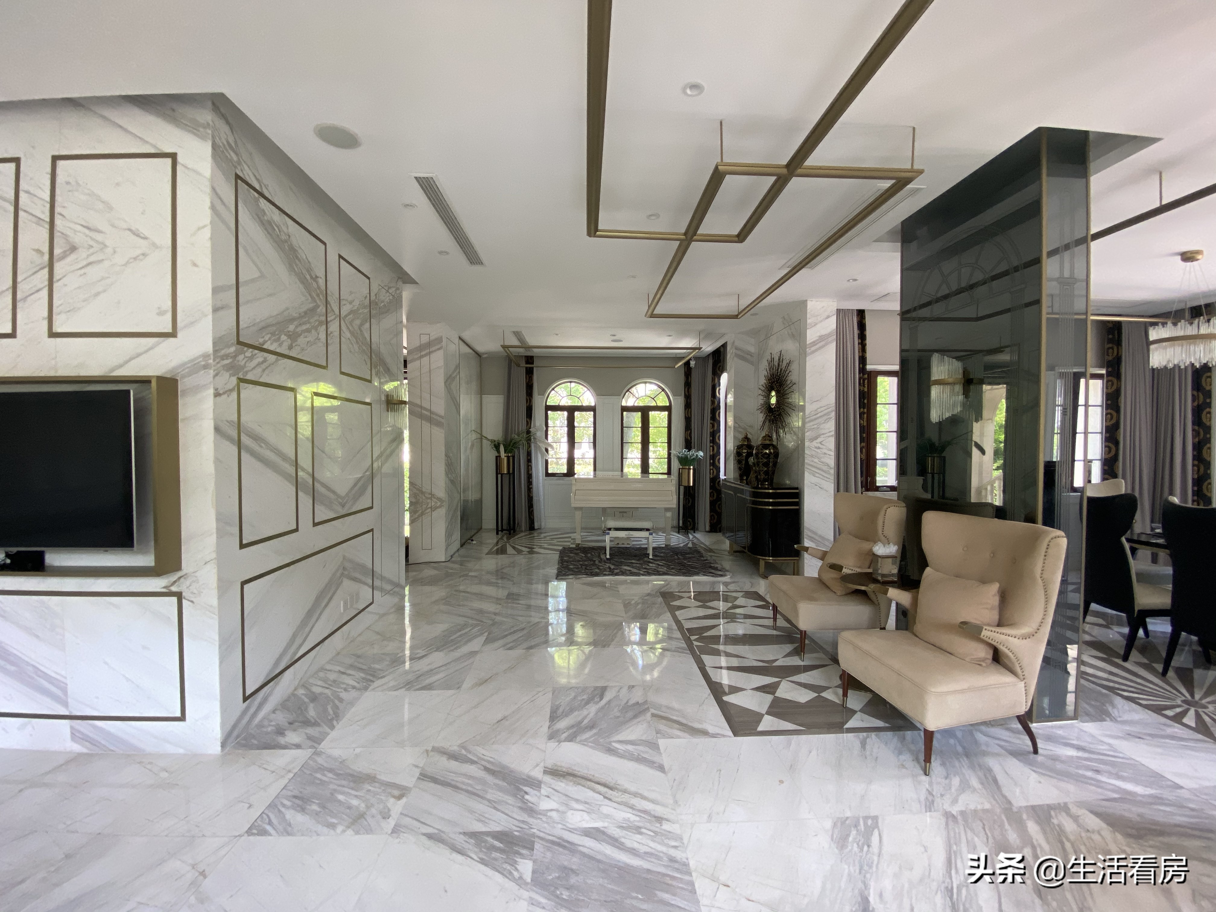 上海松江顶级别墅的内部,松江十大豪宅小区排名