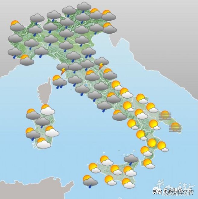 寒潮来袭大部地区降温剧烈风力大,意大利天气最冷多少度