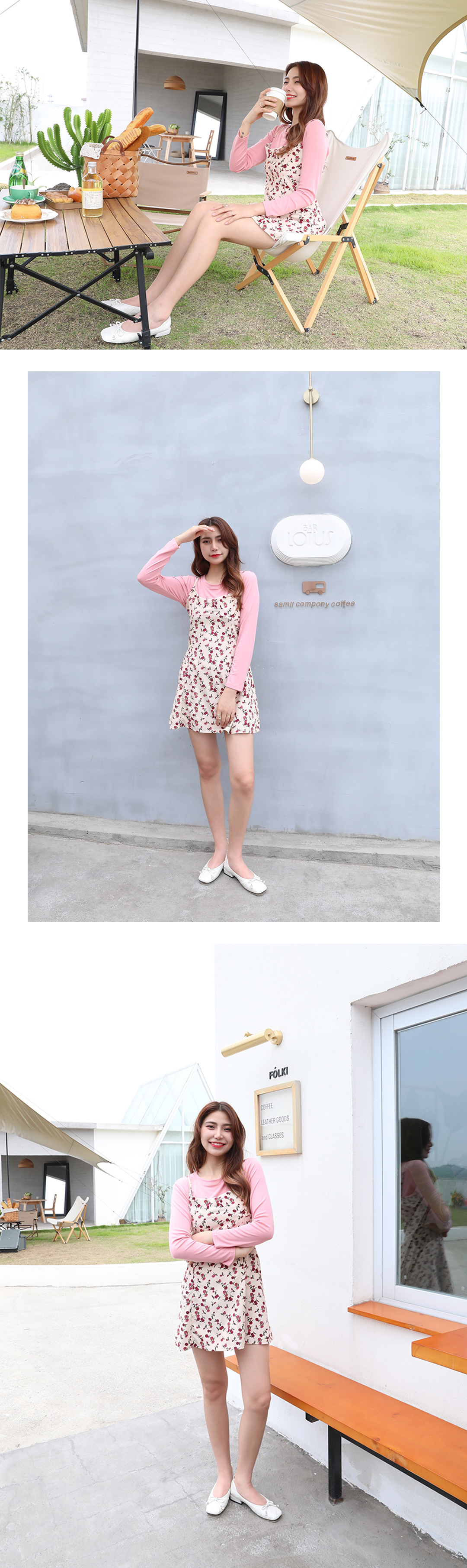 真·人间甜妹，丹比奴甜心碎花裙穿搭指南