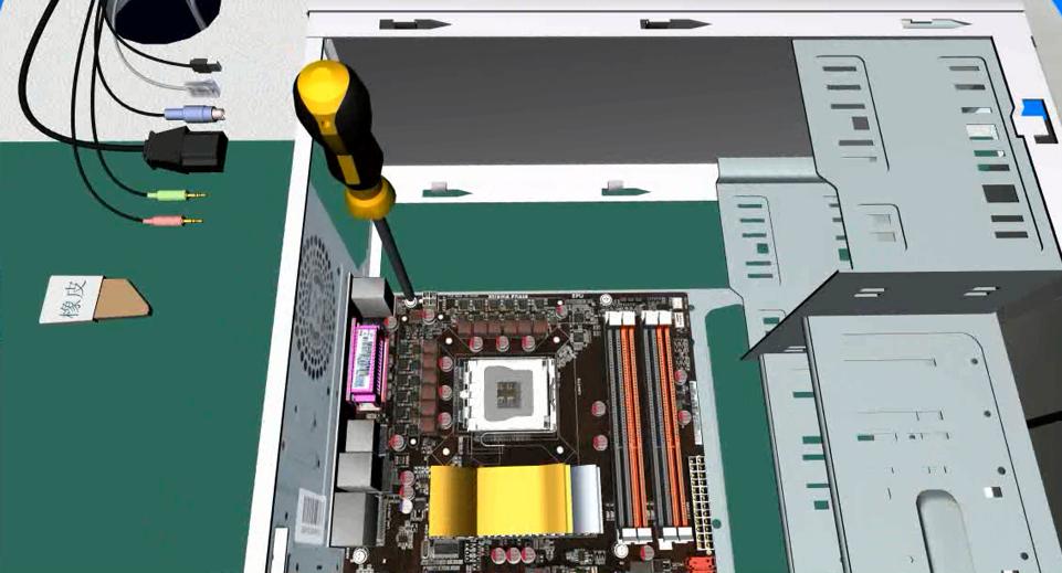 如何自己组装电脑,装机视频教程