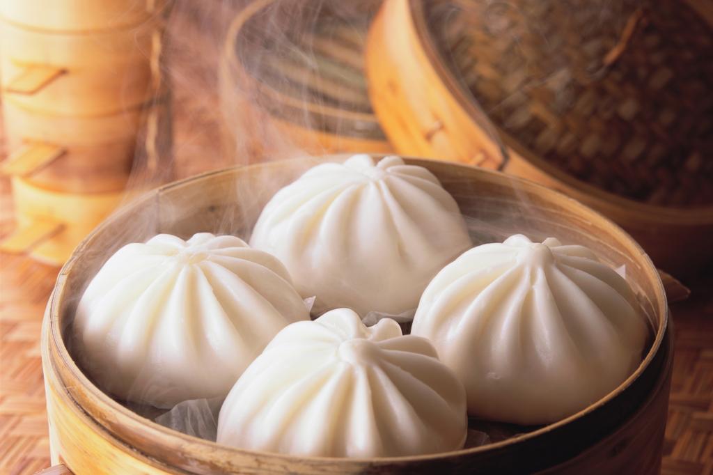 天津狗不理包子的制作,天津正宗狗不理三鲜半发面包子