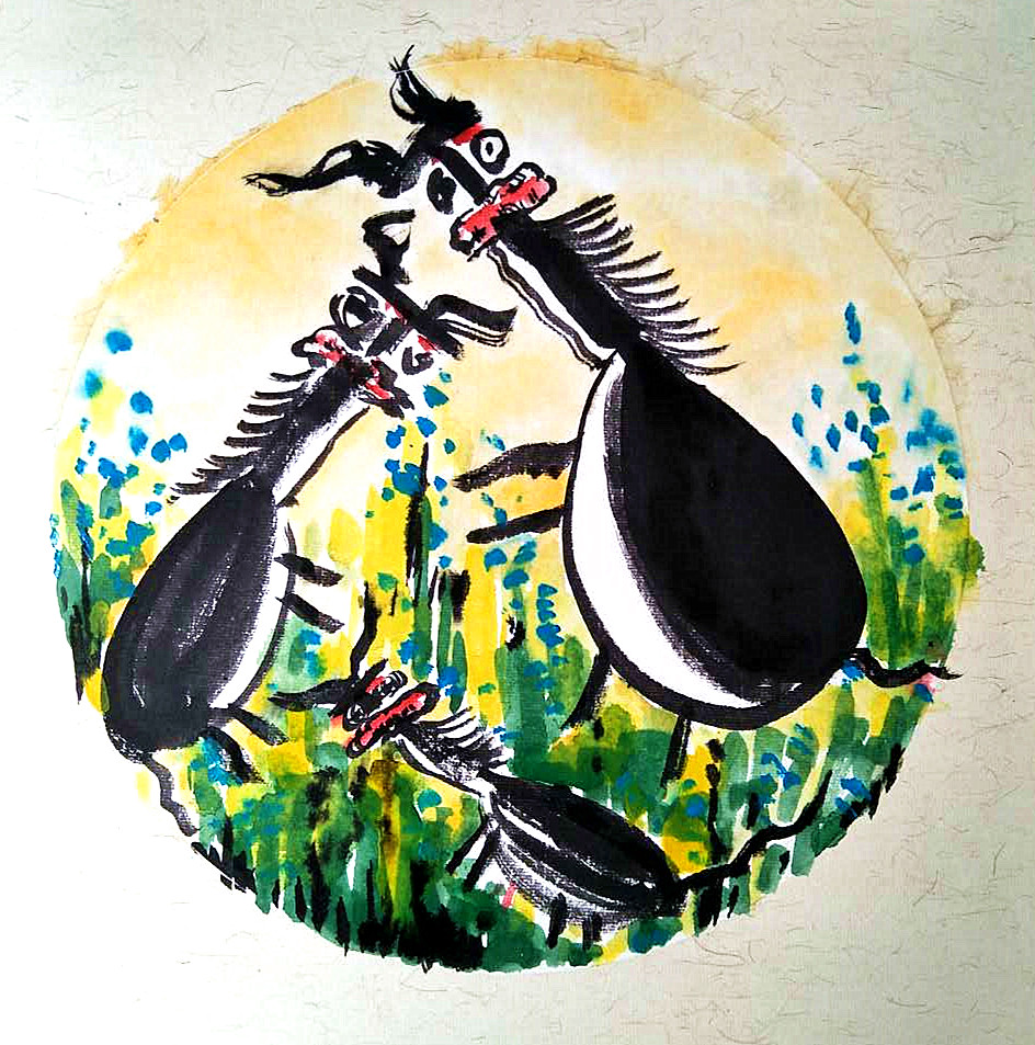 巧用动画片，打造乐学式美术课堂，少儿美术创意《可爱的小毛驴》