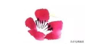 100幅桃花画,怎么画桃花树林