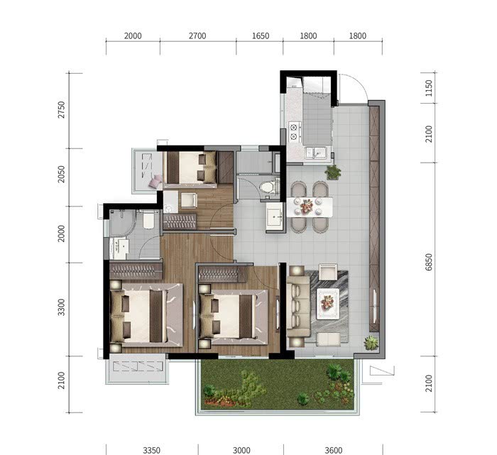 万科翡翠中央户型点评：这是万科体系内的「自我超越」