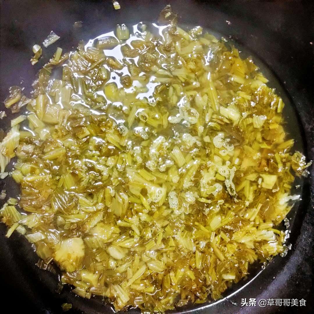 下饭菜香脆笋咸菜做法,家常爽口笋丝