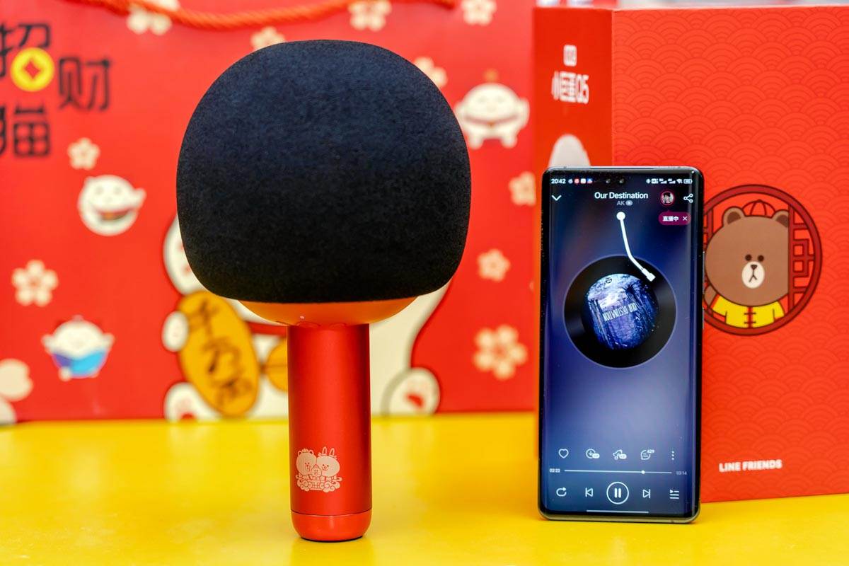 唱吧k歌宝小巨蛋麦克风,米家k歌麦克风和唱吧小巨蛋