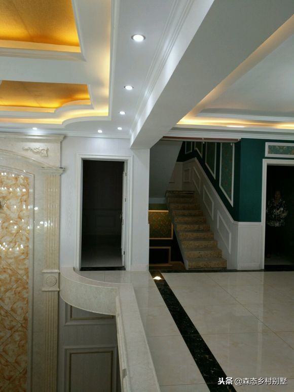 北方农村建房全过程,三层占地150平米,花了50万