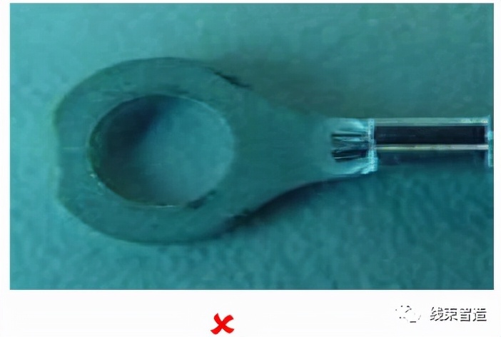 剖面分析,端子压接剖面分析