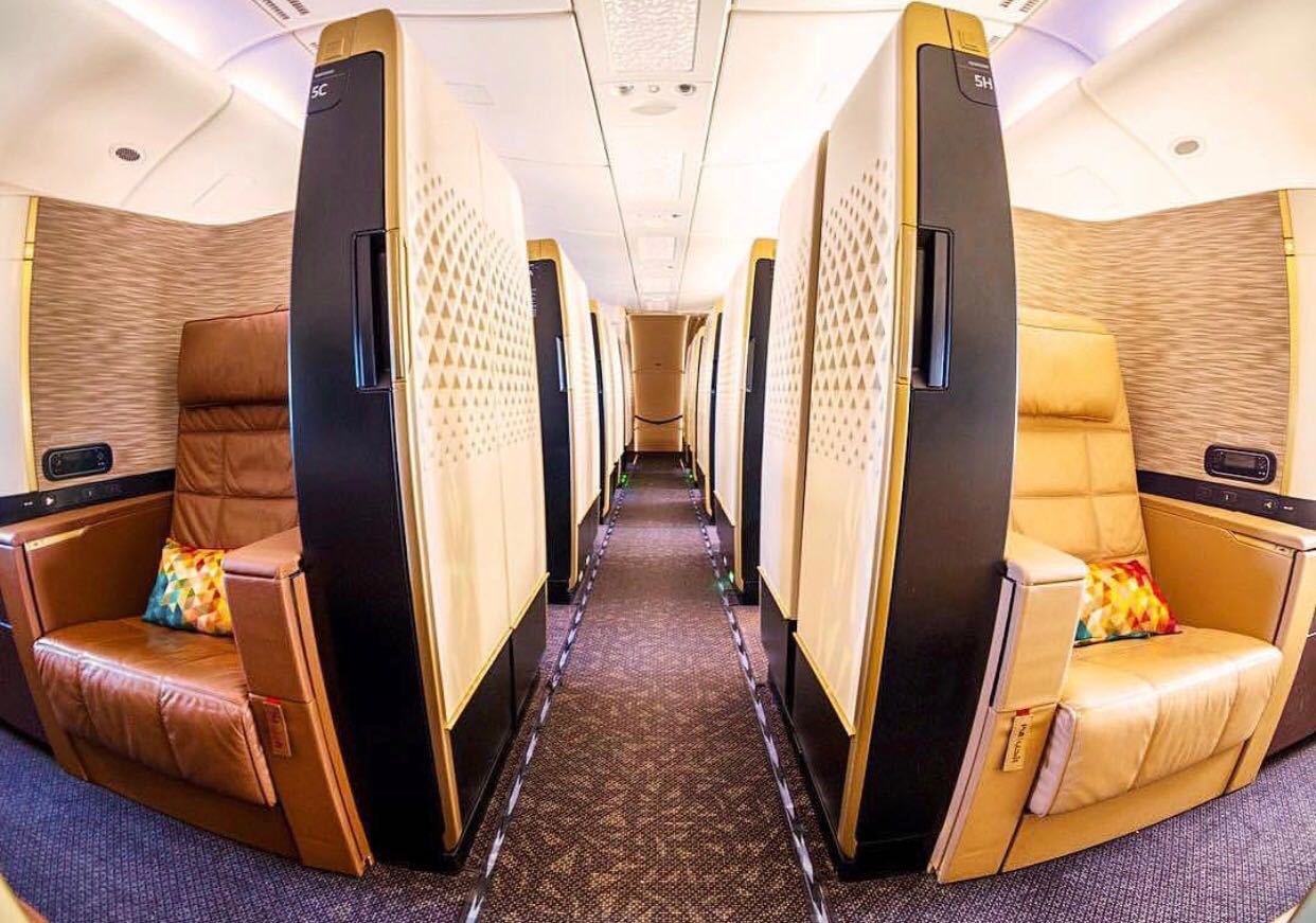 阿提哈德航空a380商务舱,阿提哈德a380头等舱体验