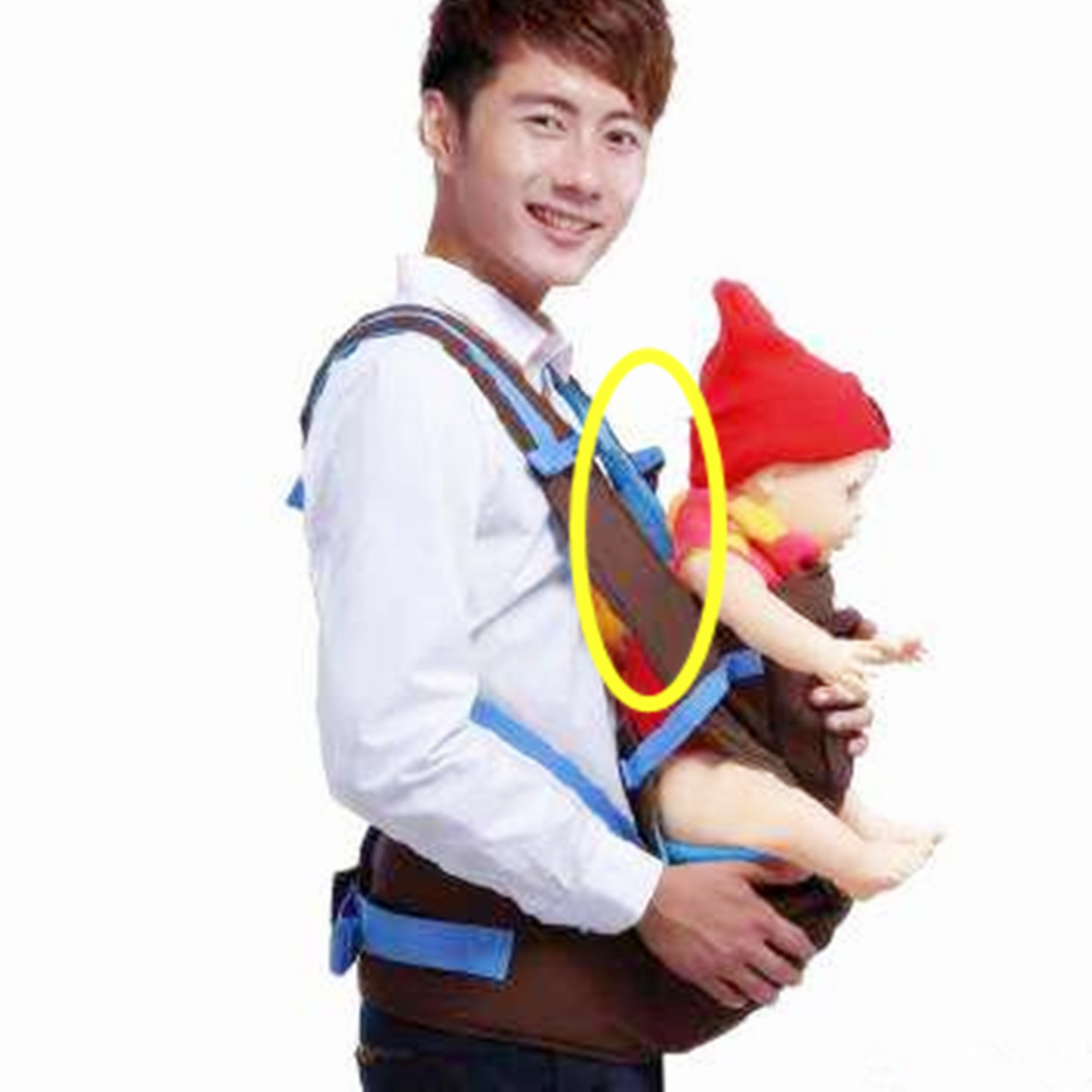 腰凳用错了勒住了宝宝,使用腰凳对大人的腰有影响吗