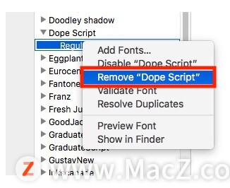 fonts字体怎么导入mac,macbook如何添加新字体