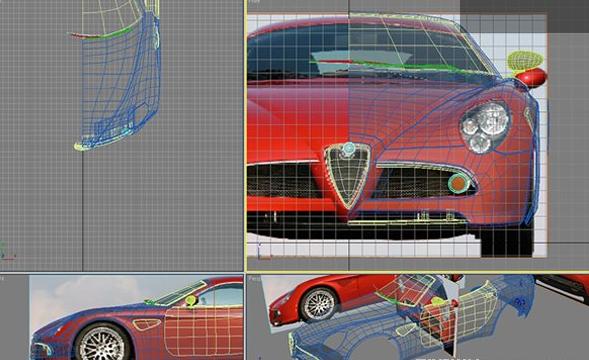 3dsmax制作汽车动画,3dsmax简单模型制作