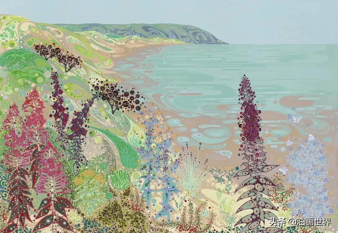 美丽和谐的色彩,丰富的图案,令人回味