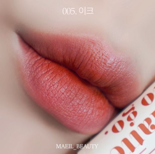 immeme柔雾哑光口红,韩国immeme小圆管口红