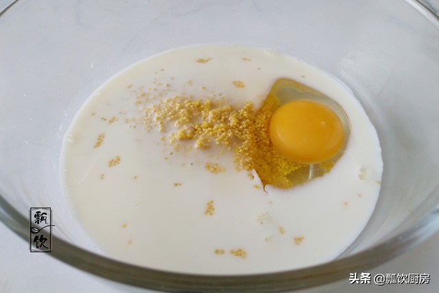 牛奶米糕营养,在家怎样做好吃的小米糕