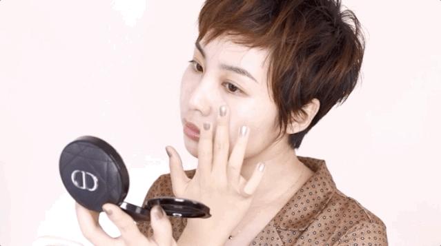 ins奶油甜杏妆,试妆如何能快速试完