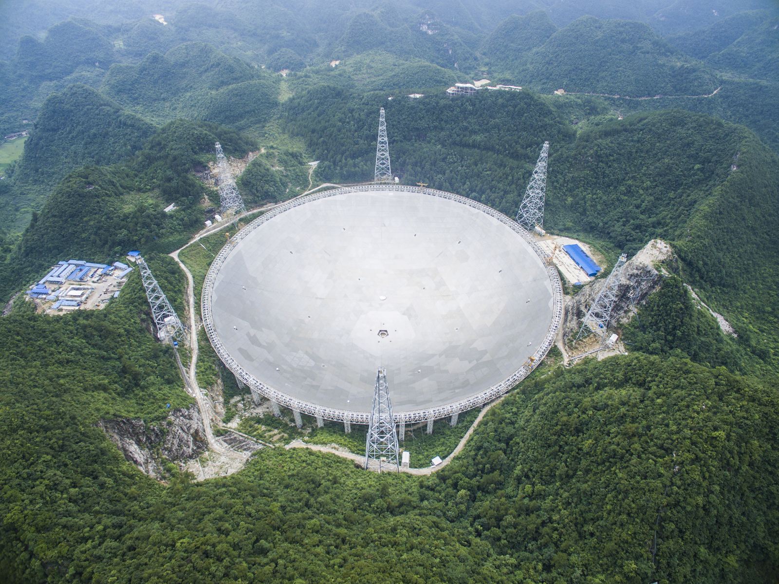 射电望远镜相当于几个足球场,谁建成了世界上最大的望远镜