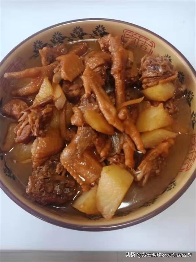 蓟县梅庭苑清真农家院,清真天津蓟县农家院