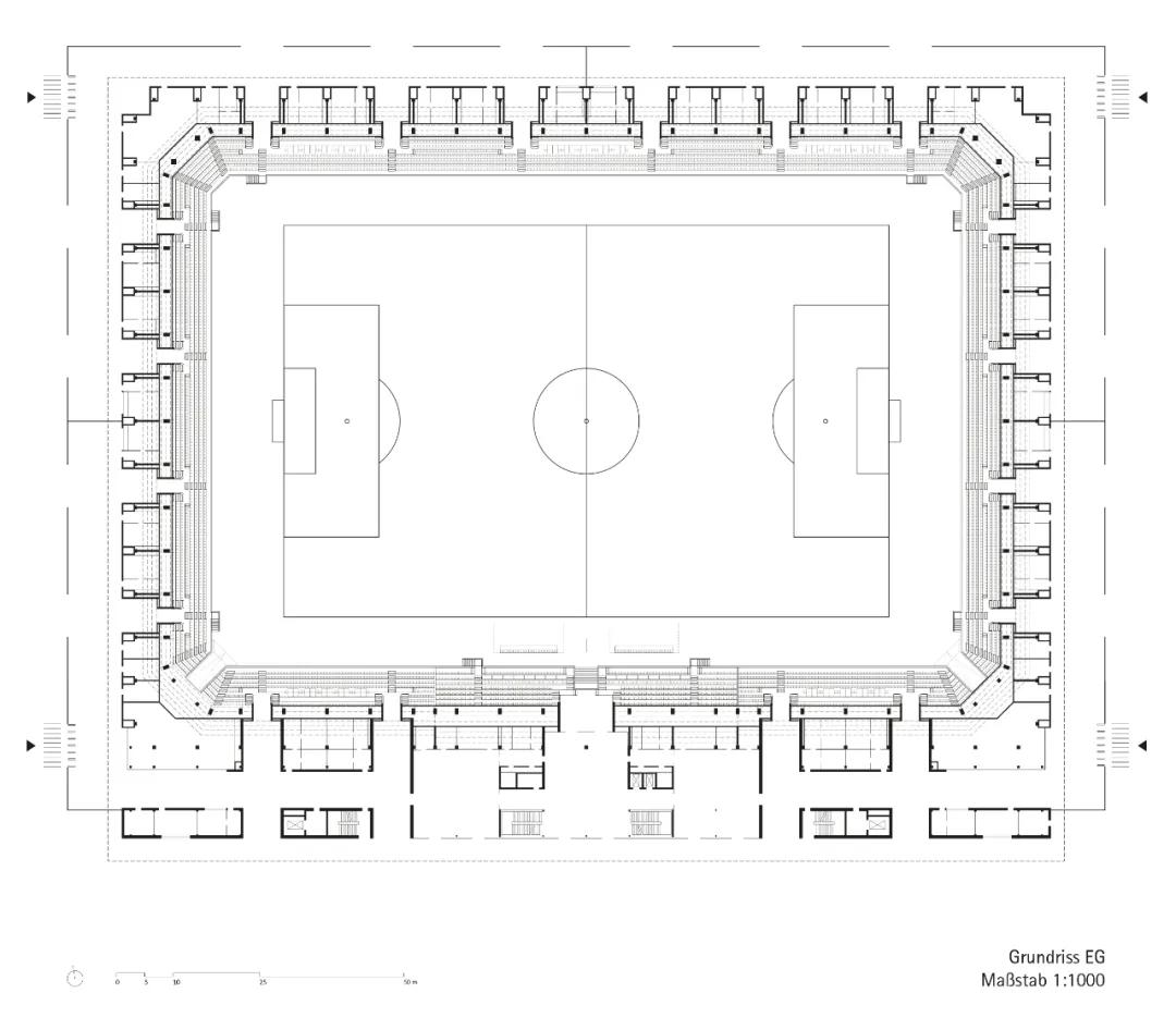 卢森堡体育中心,卢森堡体育场
