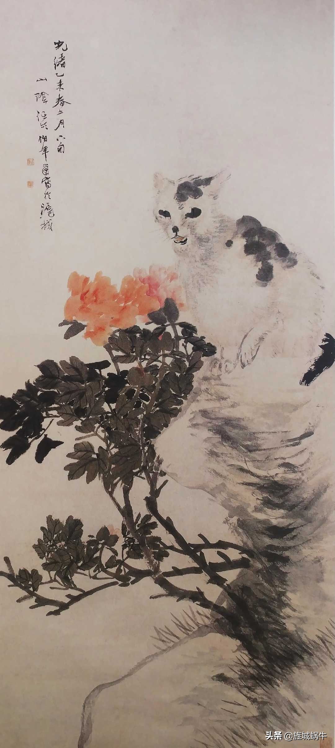 他以笔墨捕捉迎风腾飞的鸟雀、轻灵鲜活的花蕾