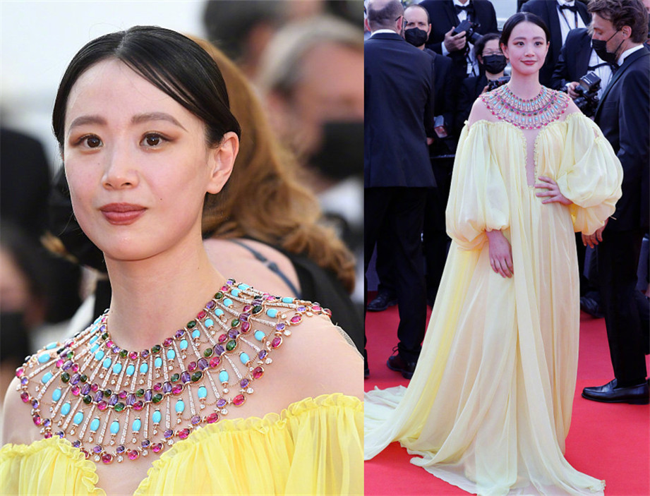 第72届戛纳电影节李梦,60岁超模奶奶惊艳登场