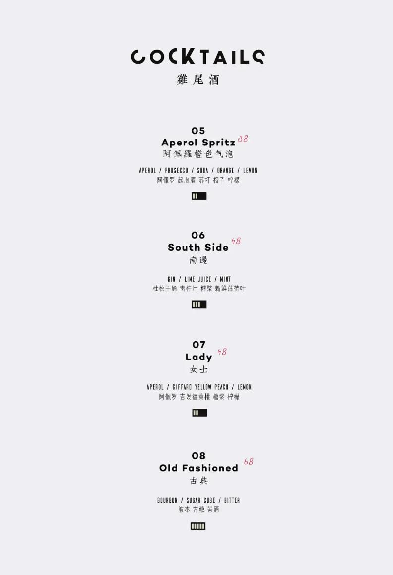 这里一定有你没见过的酒单(上)