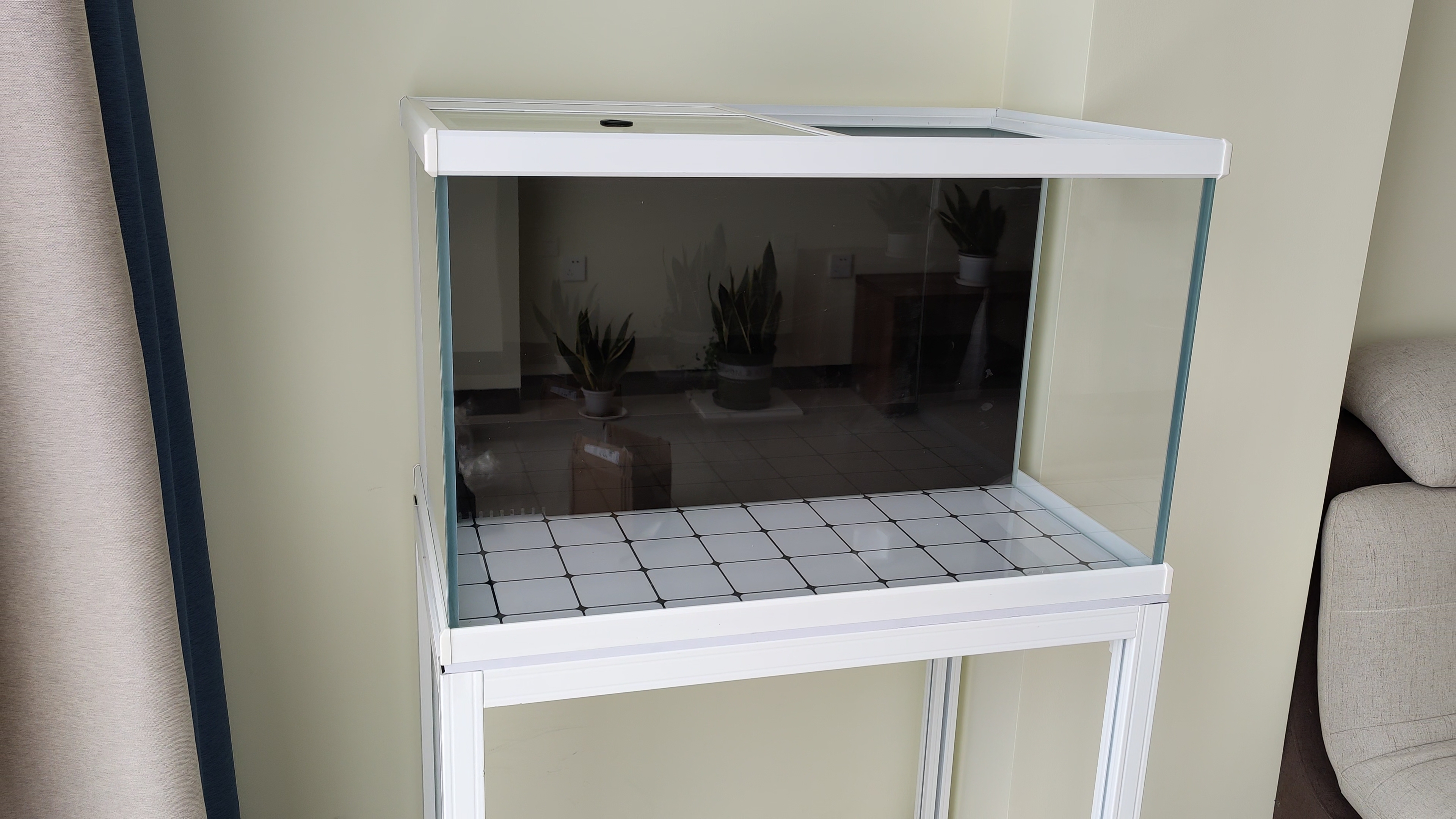 一个长80cm宽60cm高30cm鱼缸,80厘米的鱼缸大约多少钱