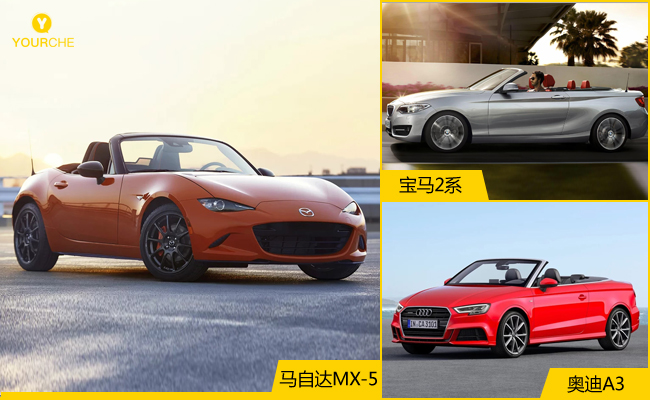 省油敞篷车推荐20万到30万,都是好车推荐年轻人开的敞篷车