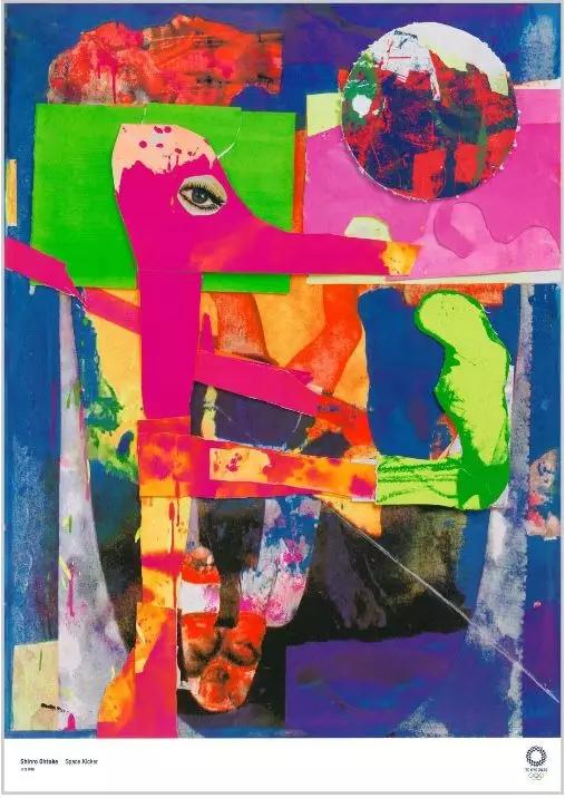 2020东京奥运艺术海报出炉！看日本搞奥运会都有浓浓的动漫风